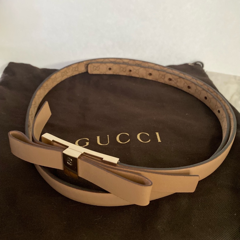 Gucci Bow Belt